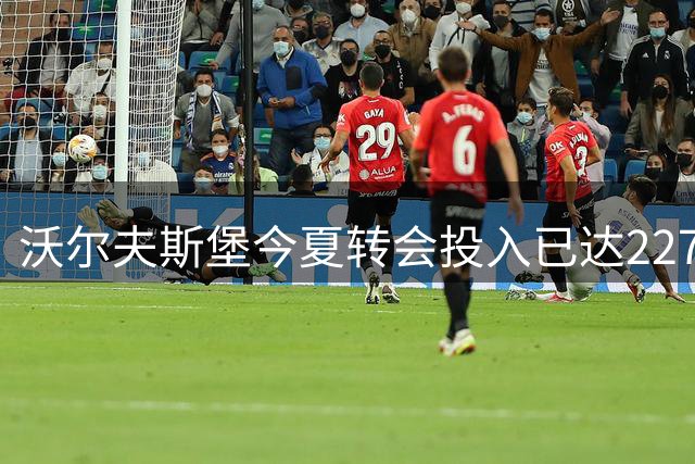沃尔夫斯堡今夏转会投入已达2270万欧元，远超德乙其他球队
